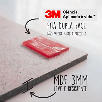 Fita Dupla Face Profissional Extra Forte - 9,0mm X 3m