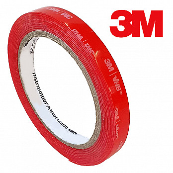 Fita Dupla Face Profissional Extra Forte - 9mm X 3m