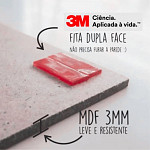 Kit com 10! Fita Dupla Face Profissional Extra Forte - 12mm X 3m