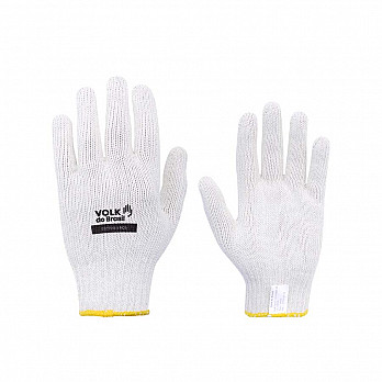 LUVA MALHA TRICOTADA SEM PIGMENTO BRANCA CA30520 VOLK