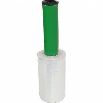 ROLO FILME STRETCH COM CABO APLICADOR (PROTETOR DE VOLANTE) 100MM X 120M 230 GRAMAS