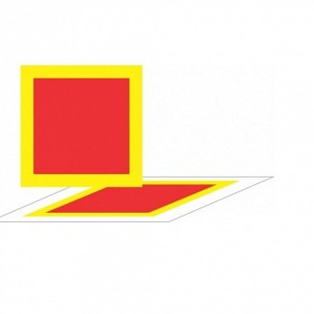 ADESIVO DEMARCAÇÃO DE EXTINTOR E17 1X1 PBN