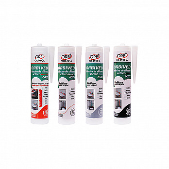 COLA DE SILICONE ORBI QUÍMICA 250GR