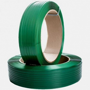 FITA DE ARQUEAR PET VERDE VIRGEM RECARTILHADA