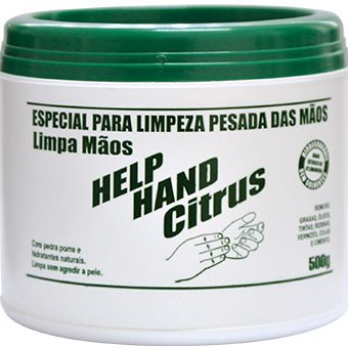 LIMPA MÃOS HELP HAND CITRUS POTE 500G HENLAU
