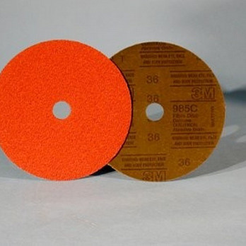 KIT COM 25 LIXA DISCO FIBRA SUPER 985C 3M