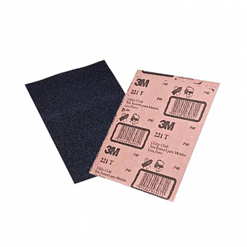 KIT COM 50 LIXA FOLHA FERRO 225mmX275mm (grão: 100, 120, 220) 221T 3M