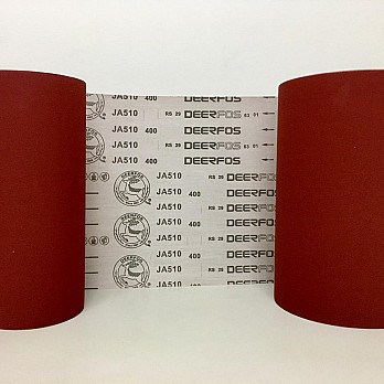 KIT COM 6 LIXA METRO PANO MOLDADO METAL/MADEIRA JA510 OA 050MMX3000MM GRÃO 220 DEERFOS