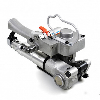 MÁQUINA DE ARQUEAR CINTAR PNEUMÁTICA FITA PET 13 A 19MM APARELHO DE ARQUEAR ESTICA E SELA