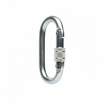 MOSQUETÃO OVAL ROSCA EM AÇO MULT 5200 MG