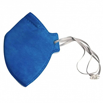 RESPIRADOR DOBRÁVEL PFF2 SEM VÁLVULA AZUL CA36856 MFQ