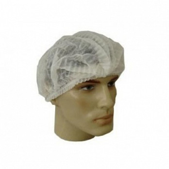 TOUCA DESCARTÁVEL SANFONADA BRANCA TAMANHO G 100UN JARC DESC